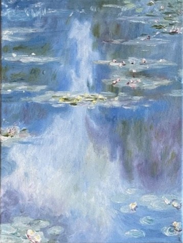 Water lilies, after Monet